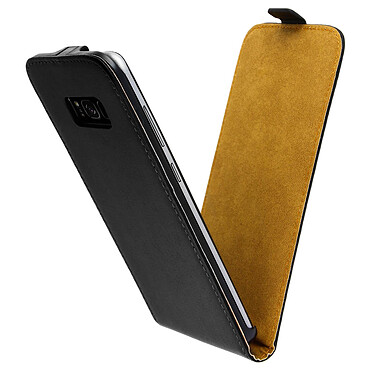 Acheter Avizar Housse Clapet Vertical Cuir Samsung Galaxy S8 Plus - Protection intégrale noir