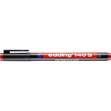 Avis EDDING Feutre Permanent 140S Rouge Pointe Super Fine 0,3 mm x 3