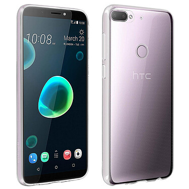 Avizar Coque HTC Desire 12 Plus Coque Protection Silicone Souple Ultra-fine Transparent
