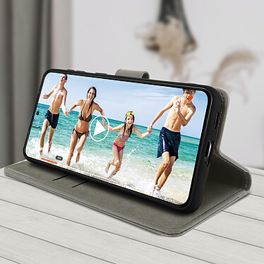 Acheter Avizar Étui pour Samsung Galaxy S21 Ultra Clapet Portefeuille Support Vidéo  Gris