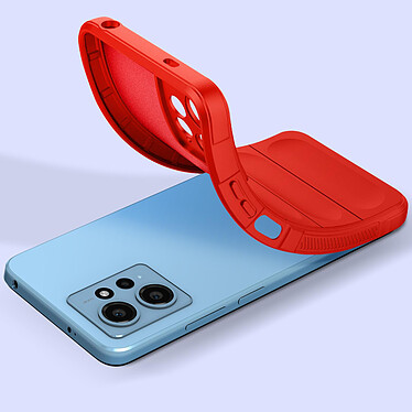 Avis Avizar Coque pour Xiaomi Redmi Note 12 4G Silicone Gel Souple et Robuste  Rouge