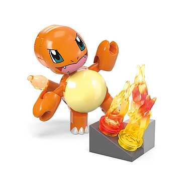 Pokémon - Jeu de construction MEGA Danse Flammes de Salamèche pas cher