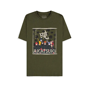 Naruto Shippuden - T-Shirt Akatsuki Clan - Taille L
