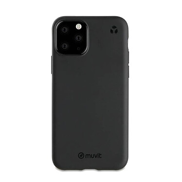 Muvit Coque pour iPhone 11 Pro RECYCLETEK Noir