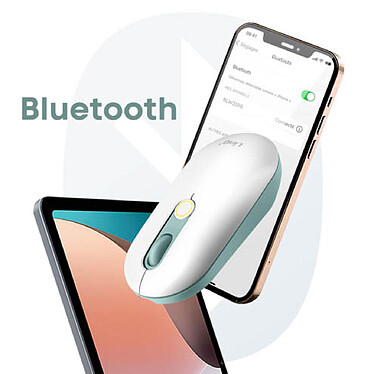 Avis LinQ Souris Bluetooth  + Dongle USB, Blanc