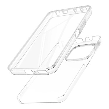 Avizar Coque Intégrale pour Xiaomi Redmi Note 13 4G Transparent