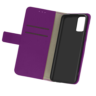Avizar Housse pour Xiaomi Poco M3 / Redmi 9T Porte-carte Fonction Support Vidéo violet
