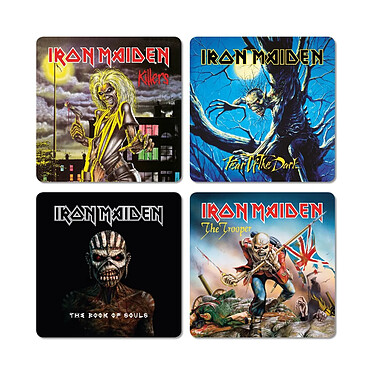 Iron Maiden - Pack de 4 sous-verres