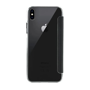 Avis BigBen Connected Étui pour iPhone XS Max Folio Fonction Stand avec Porte-cartes Intégré Noir transparent