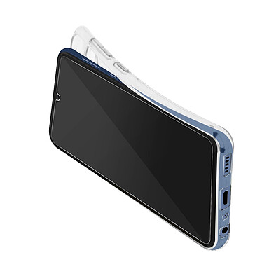 Acheter Avizar Coque Samsung Galaxy A03 Core Silicone Souple Film Verre Trempé 9H Transparent