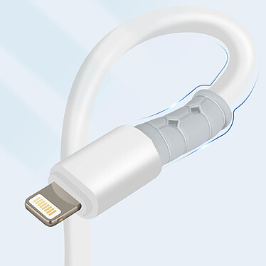 Avis LinQ Câble USB vers Lightning Recharge Rapide 3A pour iPhone et iPad 1.2m Blanc