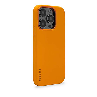 Avis Decoded Coque Compatible avec le MagSafe Silicone Antimicrobienne pour iPhone 14 Pro Abricot