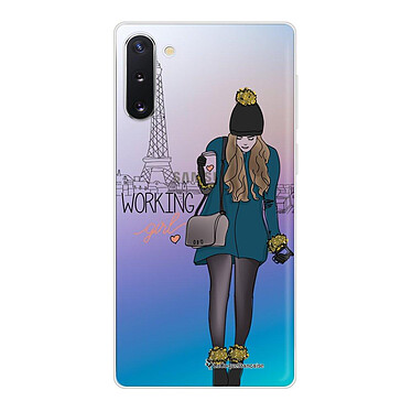LaCoqueFrançaise Coque Samsung Galaxy Note 10 360 intégrale transparente Motif Working girl Tendance