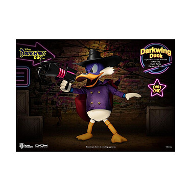 Acheter Darkwing Duck - Figurine Dynamic Action Heroes 1/9 Darkwing Duck 16 cm