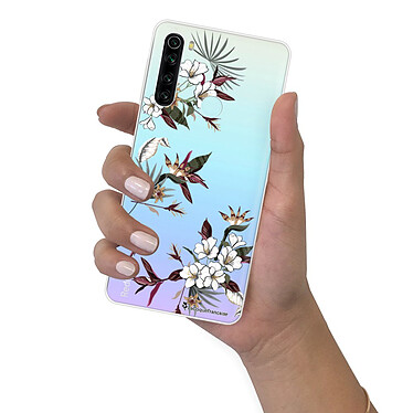 LaCoqueFrançaise Coque Xiaomi Redmi Note 8 T 360 intégrale transparente Motif Fleurs Sauvages Tendance pas cher