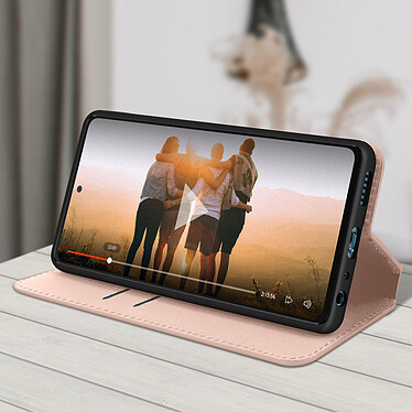 Acheter Avizar Housse Samsung Galaxy A53 5G Portefeuille Fonction Support Vidéo rose