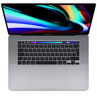 Apple MacBook Pro Touch Bar 16 " - 2,4 Ghz - 16 Go - 512 Go SSD - Gris sidéral - Intel UHD Graphics 630 and AMD Radeon Pro 5300M (2019) · Reconditionné