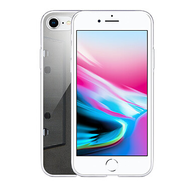 Avis Evetane Coque iPhone 7/8/ iPhone SE 2020/ 2022 silicone transparente Motif Cassette ultra resistant