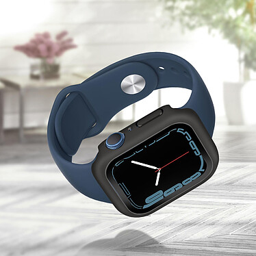 Acheter Avizar Coque Apple Watch Serie 7 (45mm) Rigide Finition Soft-touch Enkay noir