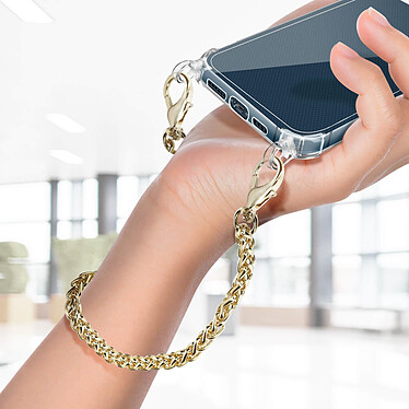 Acheter Avizar Coque iPhone 12 Pro Max Anneau personnalisable avec bijou/Chaîne - Transparent