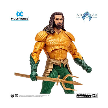 Avis Aquaman et le Royaume perdu - Figurine DC Multiverse Aquaman 18 cm