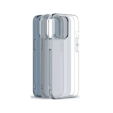 Myway Pack 3 coques pour iPhone 13 Pro Souple Transparent