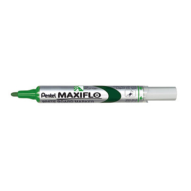 PENTEL Marqueur MAXIFLO MWL5S Tableau blanc Pointe Ogive Vert x 12