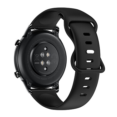 Avizar Bracelet pour Honor Magic Watch 2 42mm Silicone Souple Noir