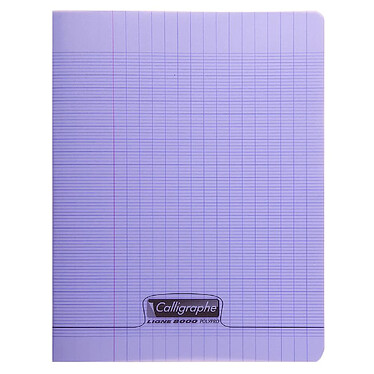 Avis CALLIGRAPHE Cahier piqué POLYPRO 17x22 cm 96 p séyès 90g Violet x 3