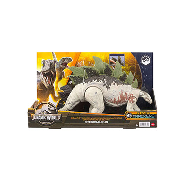 Avis Jurassic World Dino Trackers - Figurine Gigantic Trackers Stegosaurus