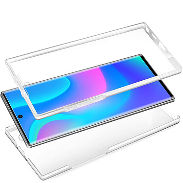 Avis Evetane Coque Samsung Galaxy Note 10 Plus 360° intégrale protection avant arrière silicone transparente Motif