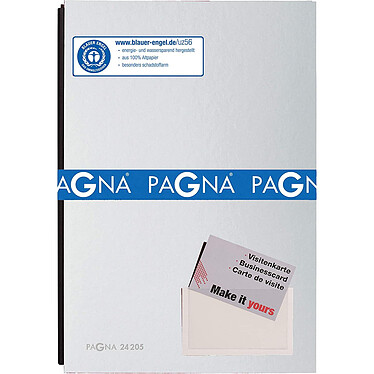 PAGNA Parapheur Color Format A4 20 Compartiments Argent