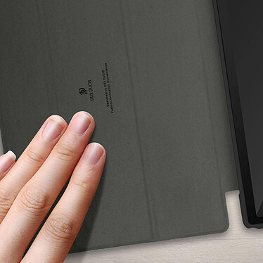 Dux Ducis Étui pour Samsung Galaxy Tab A8 10.5 2021 Support Clavier Vidéo Rabat Aimanté  Noir pas cher