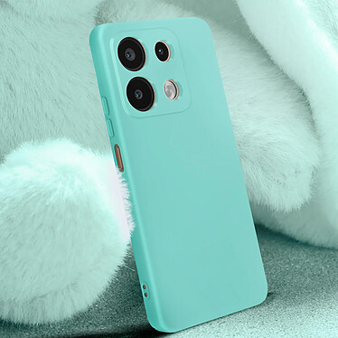 Avis Avizar Coque pour Xiaomi Redmi Note 13 4G Soft-touch Anti-traces Turquoise