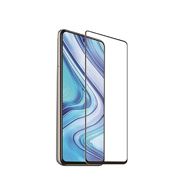 Tiger Protection d'écran pour Xiaomi Redmi Note 9 Antibactérienne Noir transparent