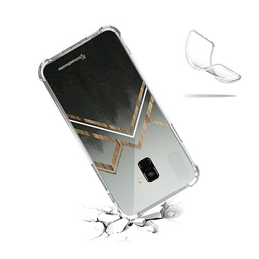 Acheter LaCoqueFrançaise Coque Samsung Galaxy A8 2018 anti-choc souple angles renforcés transparente Motif Trio Forêt