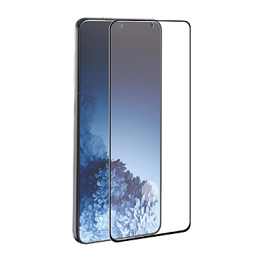 Muvit Protection d'écran pour Samsung Galaxy S21 Ultra 5G Anti-rayure et Antichoc Noir transparent
