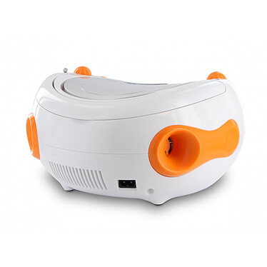 Acheter Metronic 477133 - Lecteur CD Juicy MP3 avec port USB, FM - blanc et orange