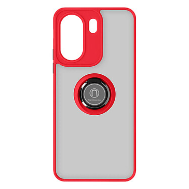 Avizar Coque pour Redmi 13C Bague Métallique Support Ringrip Rouge