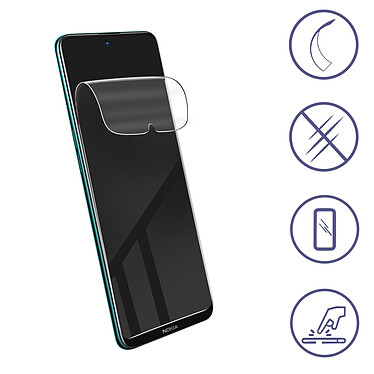 Film Nokia X10 Protection Écran Flexible Souple Anti-rayures Transparent