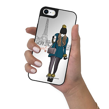 Acheter LaCoqueFrançaise Coque iPhone 7/8/ iPhone SE 2020/ 2022 miroir Working girl Design