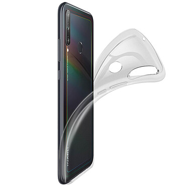 Avizar Coque Huawei P40 Lite E Silicone Flexible Résistant Ultra fine transparent pas cher