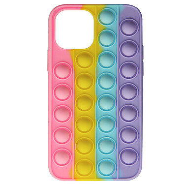 Avizar Coque Apple iPhone 11 Pro Anti-stress Bubble pop Fidget Toy - Multicolore