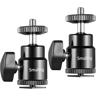 SMALLRIG Tête avec support 1/4po pour sabot - 2059