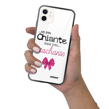 Evetane Coque iPhone 12 Mini Coque Soft Touch Glossy Un peu chiante tres attachante Design pas cher