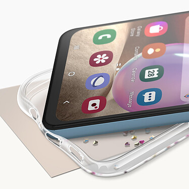 Avizar Coque Samsung Galaxy A32 4G Mini Diamant Pailleté - Transparente pas cher