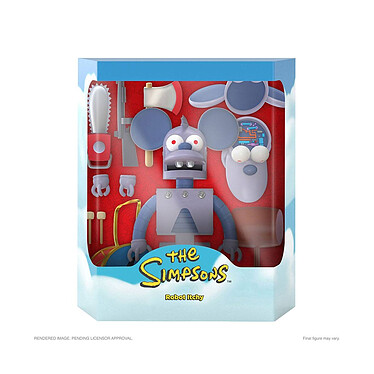Acheter Les Simpson - Figurine Ultimates Robot Itchy 18 cm