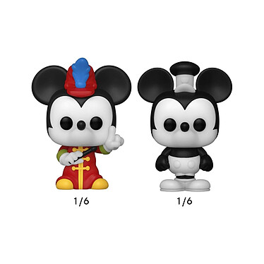 Acheter Disney - Pack 4 figurines Bitty POP! Mickey 2,5 cm