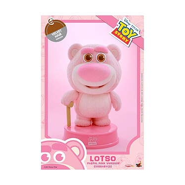 Toy Story 3 - Figurine Cosbaby (S) Lotso (Pastel Pink Version) 10 cm