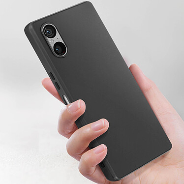Avis Avizar Coque pour Sony Xperia 5 V en Silicone gel flexible fine et légère  Noir